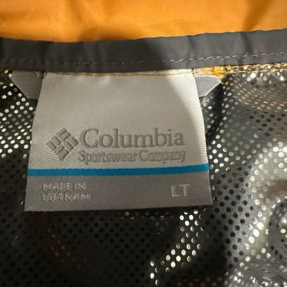 Columbia Omni-Heat Men's Orange Puffer Jacket Sz LT - Picture 14 of 16